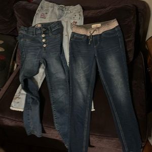 Bundles.Girls size 10 blue Jean bundle various brands all in very good condition